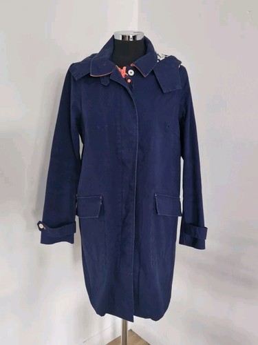 Joules blue waterproof coat - joules,