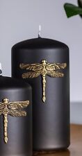DRAGONFLY CANDLE IN BLACK COLOUR  home / office decoration, gift, wedding, decor