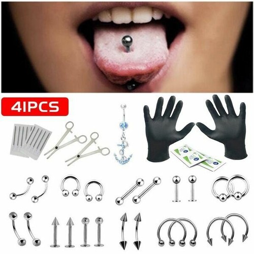 41pcs body piercing jewelry - 41pcs,
