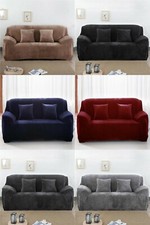 Velvet Sofa Covers Plush