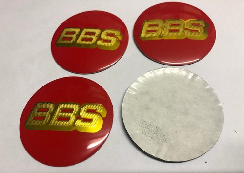 Bbs wheel centre sticker - 4x,