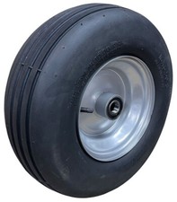 16 x 6.50-8 Steel Pneumatic Steel Tedder Wheel High 340mm Width 140mm 6ply Tyre