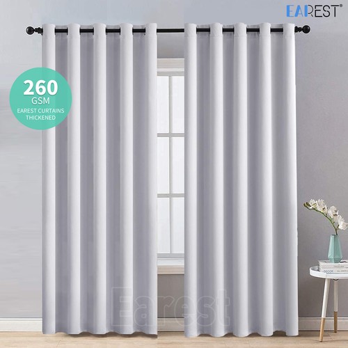 Pair blackout curtains eyelet - blackout,