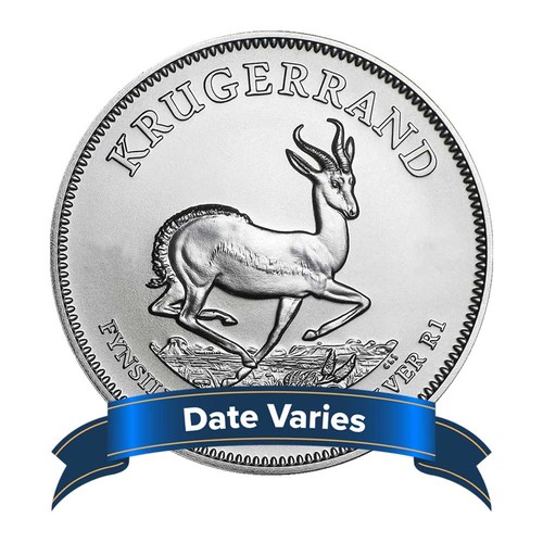 South africa silver krugerrand - silver,