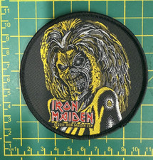 IRON MAIDEN KILLERS FACE WOVEN SEW ON PACKED PATCH OFFICIALLY LICENSED