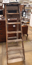 Vintage Wooden 6 Step Ladder