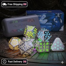 7PCS DND Dice Set,Shine Light