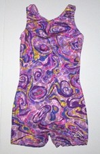 Alpha Factor Biketard Unitard Hologram Bodysuit Geometric Bike New Girl XS 2/3