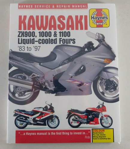 Repair manual kawasaki gpz 900 - repair,