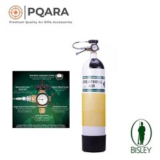 Bisley 7 Ltr Steel 300BAR Airgun Charging Cylinder Bottle & 450mm Fill Line