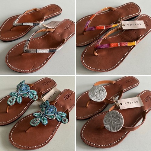 Aspiga ladies leather beaded - ladies,