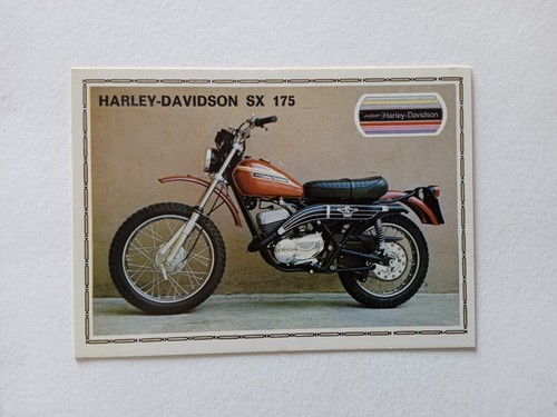 1975 panini harley davidson - panini, harley-davidson