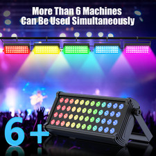 200W RGB Light Bar Wall Wash Effect Stage Lighting 48 LED DMX DJ Disco Party