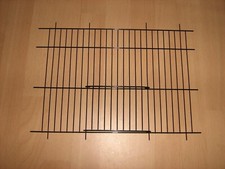 2 x BLACK CANARY / PARAKEET CAGE / CARRY UNI CAGE FRONTS 14" x 10" - WADES