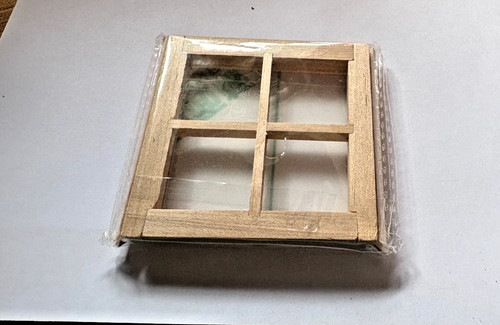Doll house wooden window - doll,