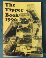 The Tipper Book 1990 very rare old HGV truck lorry  vehicle book PB VGC