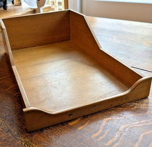Antique wooden desk filing - desk,