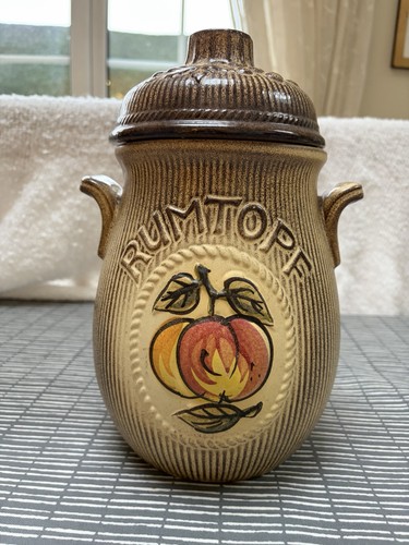 Rumtopf jar vintage stoneware - vintage,