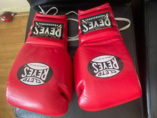 Cleto Reyes Traditional Sparring Boxing Gloves 16oz  Leather Red