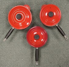 Set of 3 x LE CREUSET