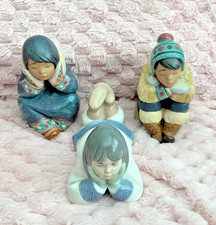 3 STUNNING LLADRO PENSIVE