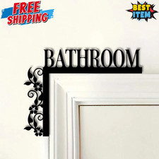 Bathroom Door Sign