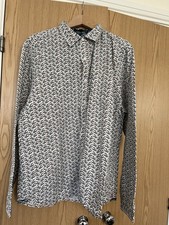 White Stuff Men’s Pheasant Design Shirt Size XXL