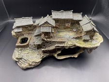 Aquarium Village Ornament Decoration Hiding Breeding Cave