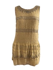 TOPSHOP RARE YELLOW BEADED ART