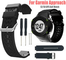 For Garmin-Approach S4/S2 Golf GPS Watch Silicone Replacement Watch Band Strap