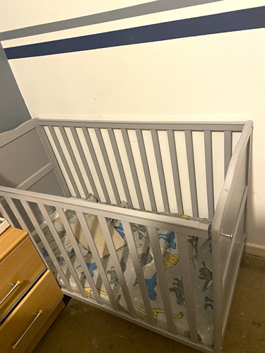 Mcc orlando wooden baby - wooden, cot