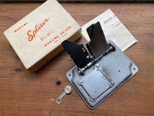 Vintage Minori 8mm 16mm Film Splicer Original Box GOOD CONDITION