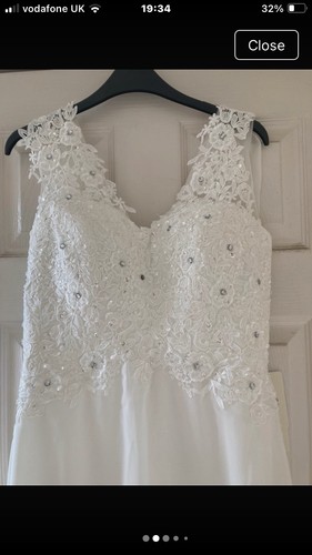 Beautiful line wedding dress - a-line,