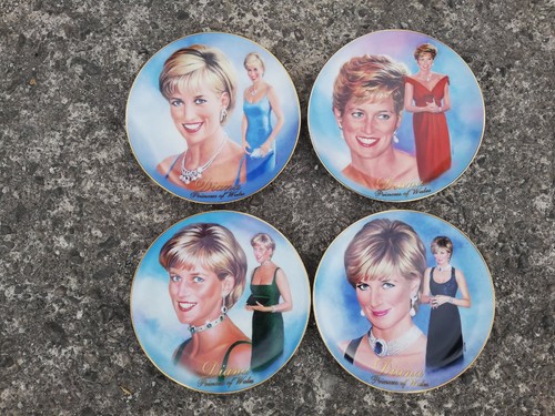 Princess diana set plates - princess,