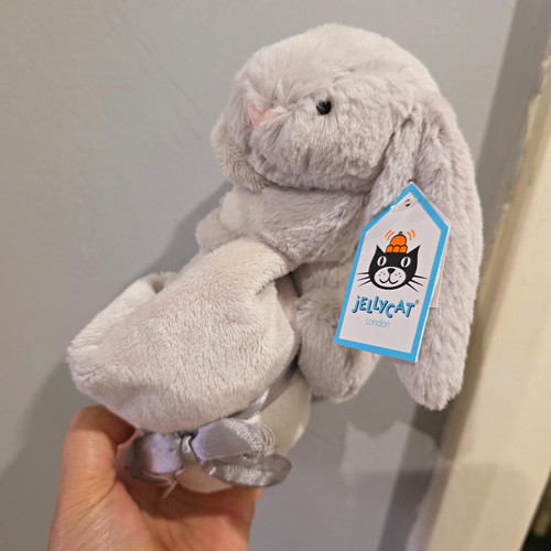 Jellycat bashful silver bunny - bashful,