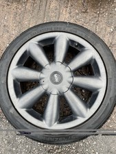 MINI R60 Countryman 18 " Inch Anthracite Grey Turbo Fan R126 Alloy Wheel 9804374