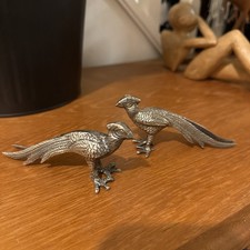 Vintage Silver Plate Pheasant