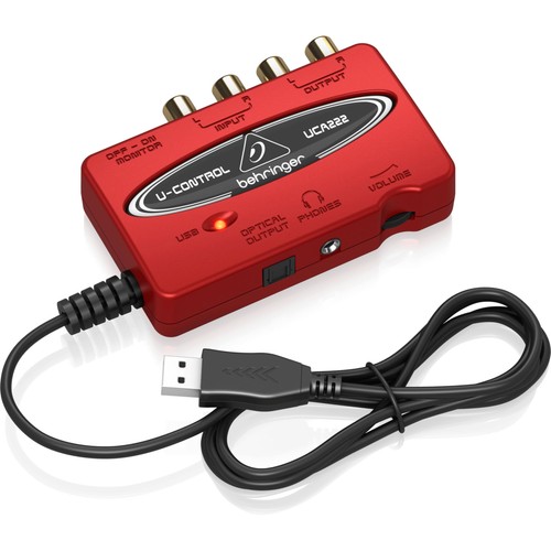 Behringer uca222 usb audio - behringer,