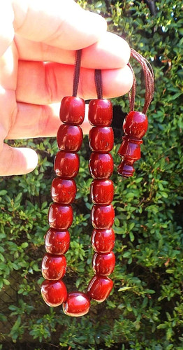 Old greek bakelite - bakelite, komboloi