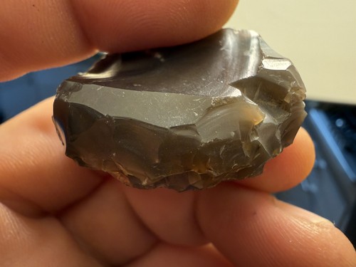Neolithic flint scraper found - neolithic,