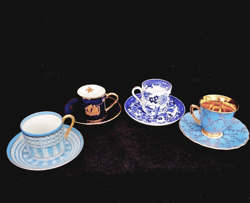 Vintage cabinet cups - 4, &