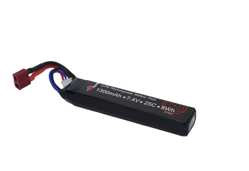 Airsoft 1300mah 25c lipo - 1300mah,