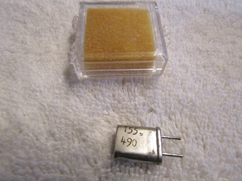 Vintage scanner crystal allied - crystal,