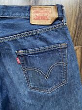 Levis 501s “Redline” Denim W35 L34 Wide Leg / Regular Fit Excellent Condition