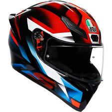 Motorcycle Helmet L - AGV K1 S Fastlap Full Face Helmet - Black-Red-Blue
