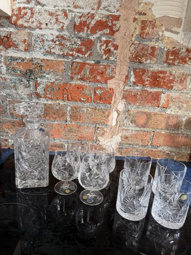 Bohemian crystal hand cut - bohemian,