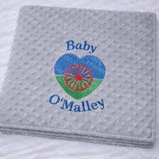 Grey Embroidered Baby