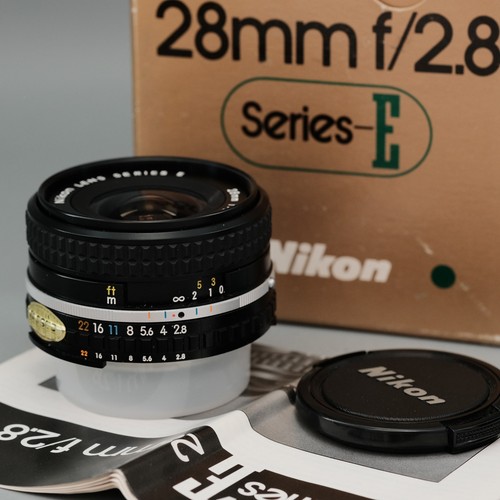 Boxed nikon lens series 28mm - e,