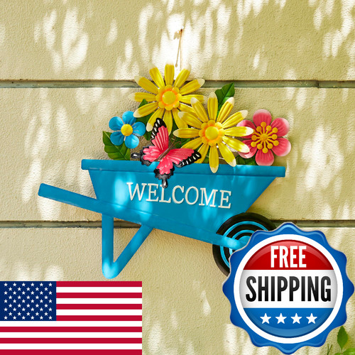 Glitzhome cart decorative - glitzhome,