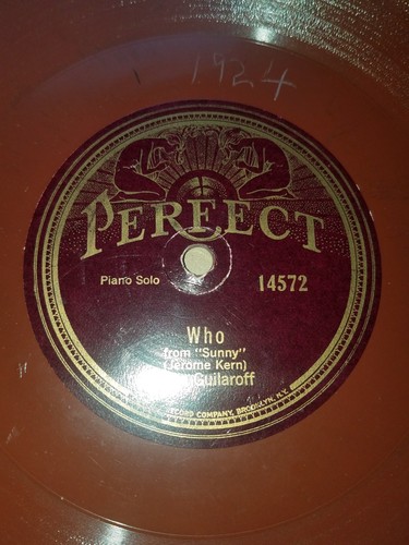 Rare red schellac rpm - schellac, 78